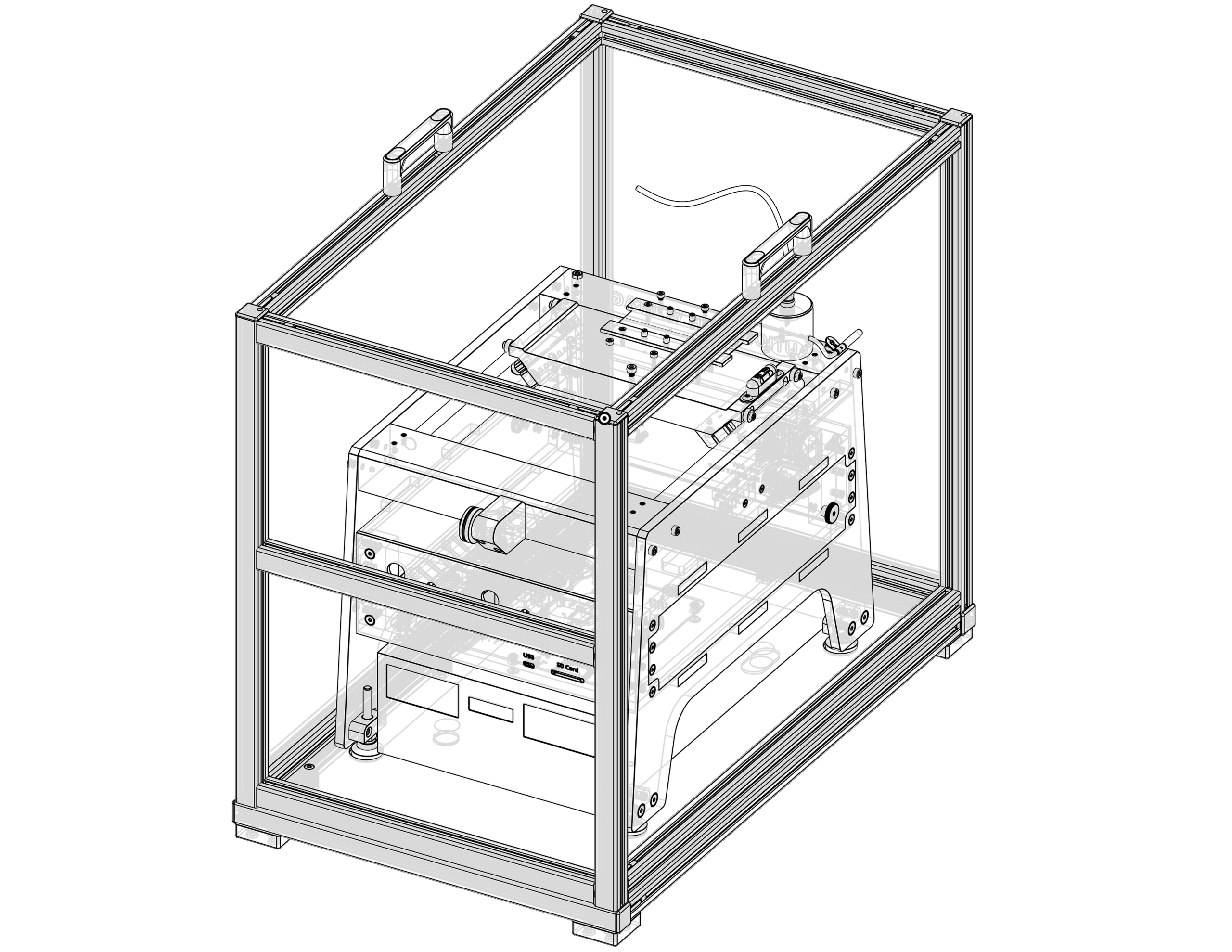 10kV Automated test rig for electrostatic artificial muscles