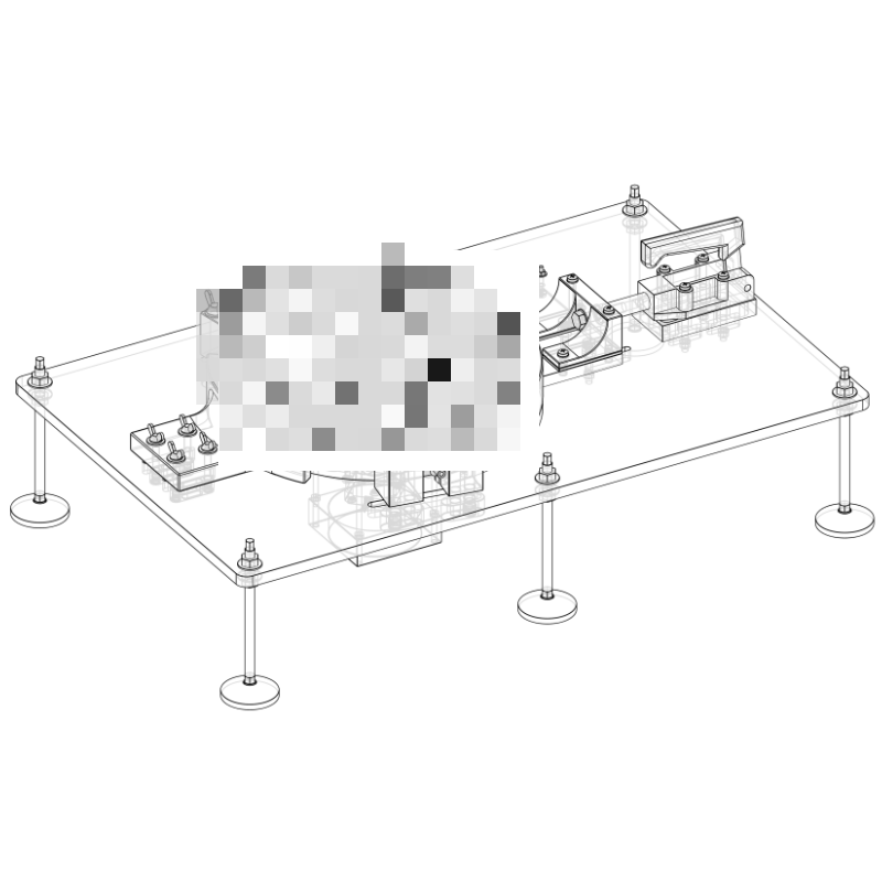 A [REDACTED] bioreactor for continuous RNA production.
