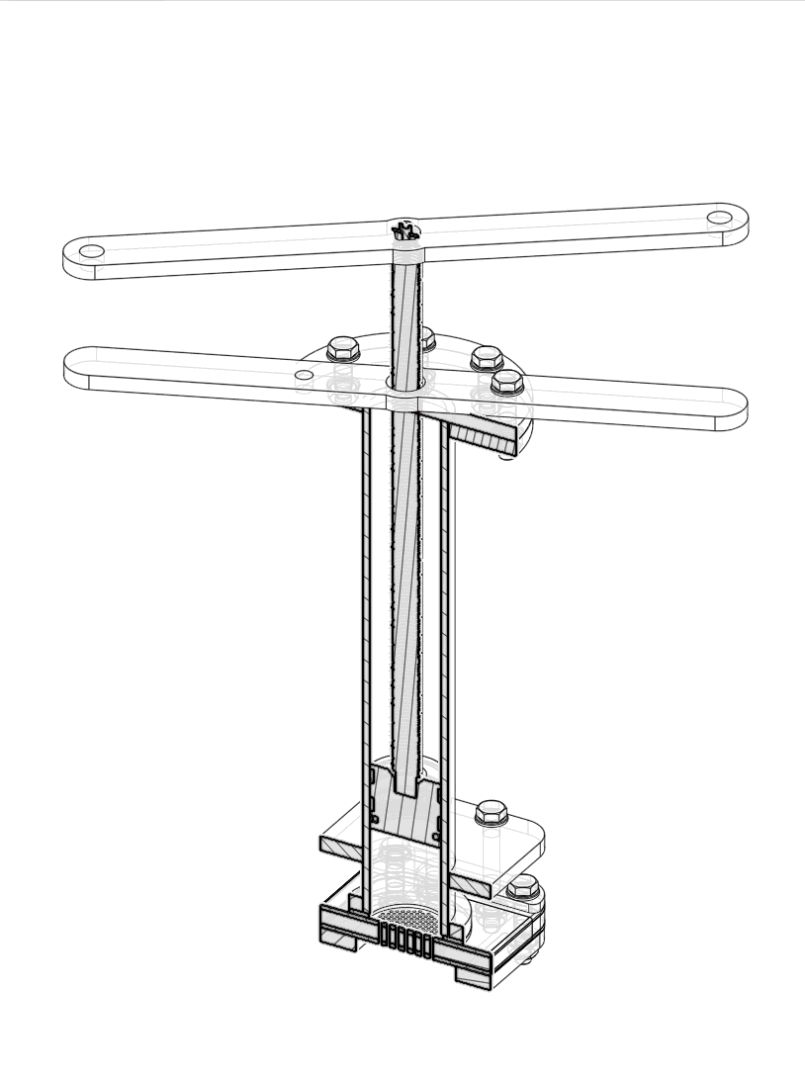 Animation of the piston press.
