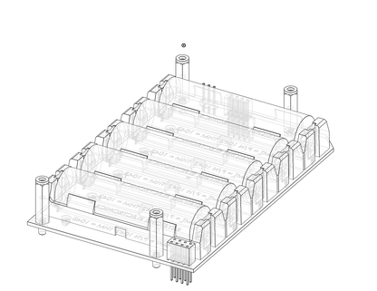 Modular battery pack for arctic researchers