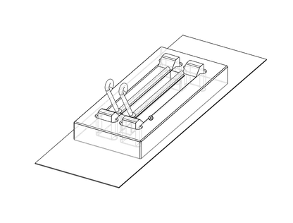Cuvette for synthetic chromosome transfer